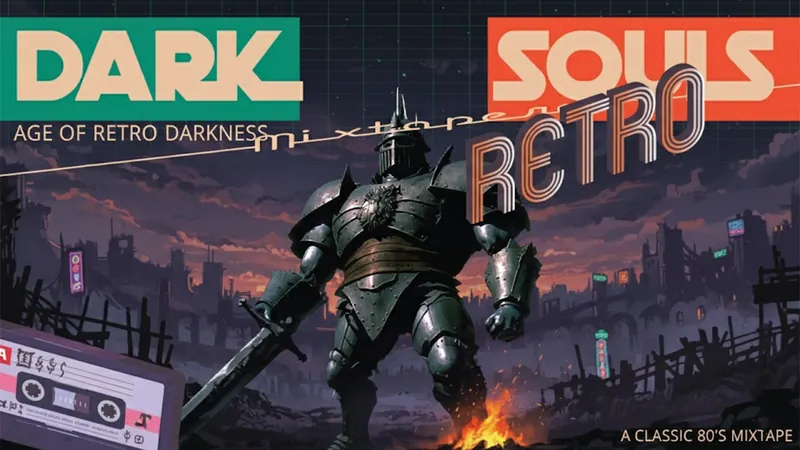Dark Souls, 80s retro