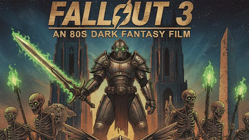 Fallout 3, 80s karanlık fantezi
