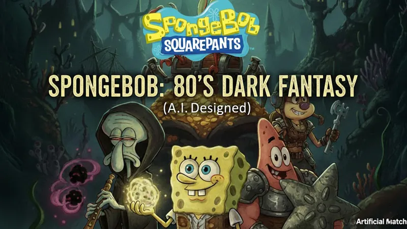 SpongeBob, 80s karanlık fantezi